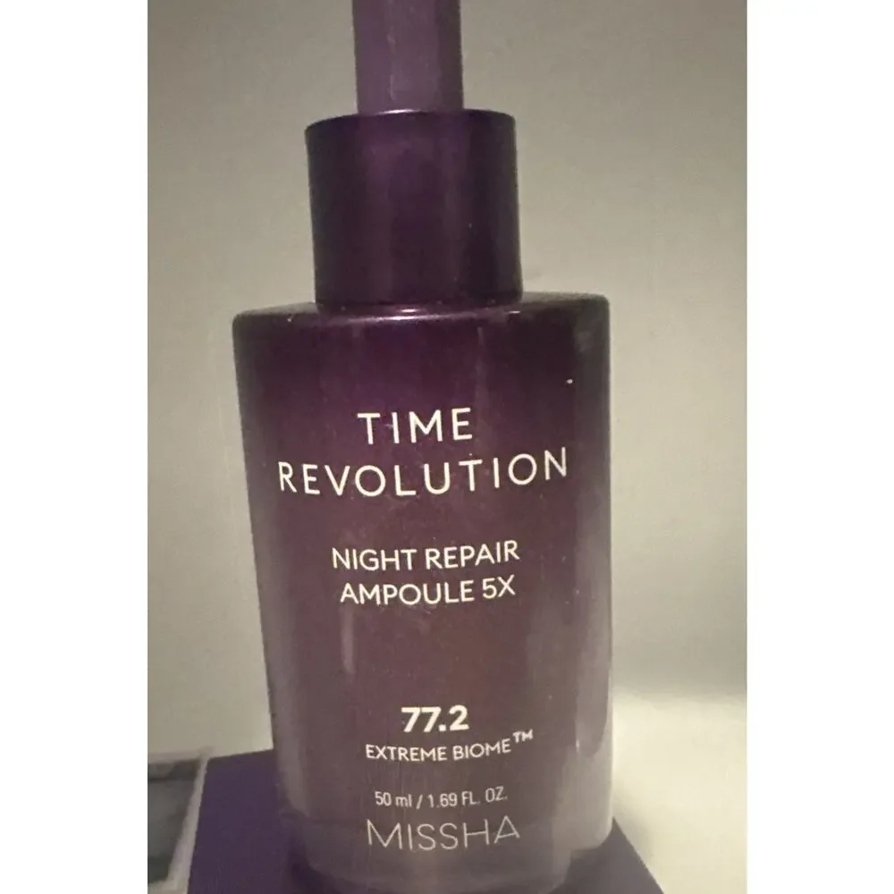 MISSHA Time Revolution Night Repair Ampoule 5X 50ml 1.69 fl. oz. New in Box